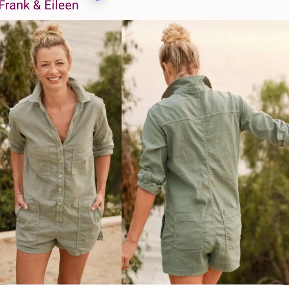 Frank & Eileen Women's Sage Green Jacket